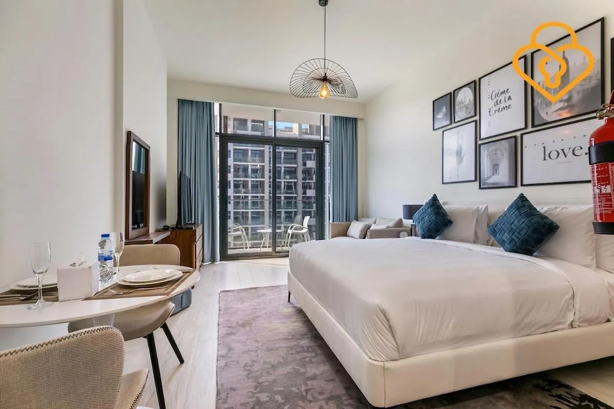 Apartment Keysplease Studio Azizi Riviera Near Downtown, Meydan One Dubai United Arab Emirates